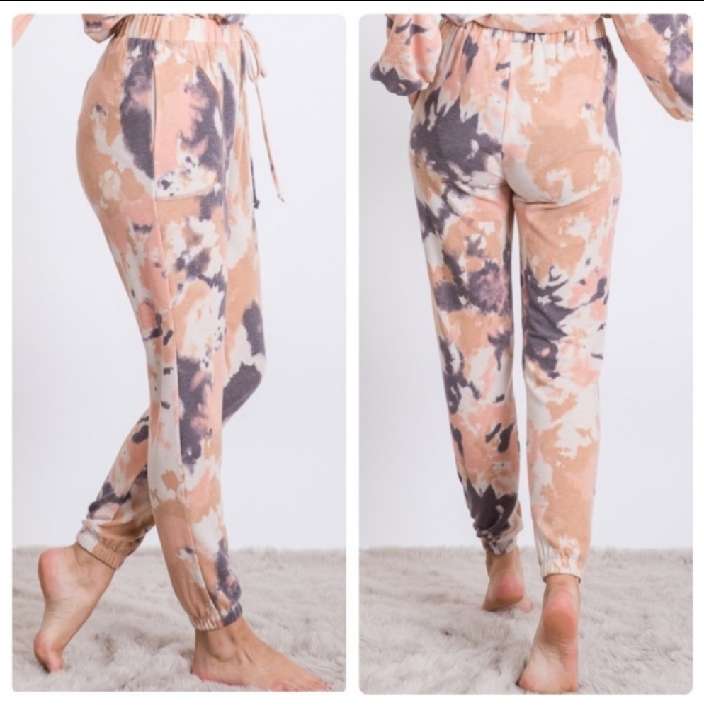Tie-Dye Bottoms with draw string
